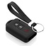 Capa para chave do carro compatível com Nissan - Capa Protetora de Chave Remota de Silicone - Tampa Remota FOB - Preto