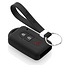 TBU car Autoschlüssel Hülle kompatibel mit Nissan 2 Tasten (Keyless Entry) - Schutzhülle aus Silikon - Auto Schlüsselhülle Cover in Schwarz
