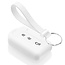 Capa para chave do carro compatível com Nissan - Capa Protetora de Chave Remota de Silicone - Tampa Remota FOB - Branco