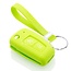 Capa para chave do carro compatível com Nissan - Capa Protetora de Chave Remota de Silicone - Tampa Remota FOB - Verde lima