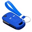 Housse de Protection clé compatible avec Opel - Coque Cover Housse étui en Silicone - Bleu