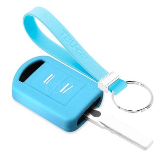 TBU car® Opel Car key cover - Light Blue