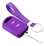 TBU car TBU car Housse de Protection clé compatible avec Opel - Coque Cover Housse étui en Silicone - Violet