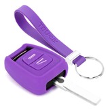 TBU car TBU car Housse de Protection clé compatible avec Opel - Coque Cover Housse étui en Silicone - Violet