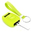 Capa para chave do carro compatível com Opel - Capa Protetora de Chave Remota de Silicone - Tampa Remota FOB - Verde lima