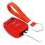 Capa para chave do carro compatível com Opel - Capa Protetora de Chave Remota de Silicone - Tampa Remota FOB - Vermelho