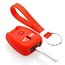 Cover chiavi auto compatibile con Opel - Copertura protettiva - Custodia Protettiva in Silicone - Rosso