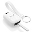 Funda Carcasa llave compatible con Opel - Funda de Silicona - Cover de Llave Coche - Blanco