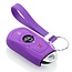 Capa para chave do carro compatível com Opel - Capa Protetora de Chave Remota de Silicone - Tampa Remota FOB - Roxo