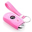 Capa para chave do carro compatível com Opel - Capa Protetora de Chave Remota de Silicone - Tampa Remota FOB - Rosa