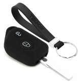 TBU car TBU car Cover chiavi auto compatibile con Peugeot - Copertura protettiva - Custodia Protettiva in Silicone - Nero