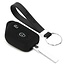 Capa para chave do carro compatível com Peugeot - Capa Protetora de Chave Remota de Silicone - Tampa Remota FOB - Preto