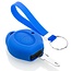 Capa para chave do carro compatível com Peugeot - Capa Protetora de Chave Remota de Silicone - Tampa Remota FOB - Azul