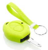 TBU car TBU car Funda Carcasa llave compatible con Peugeot - Funda de Silicona - Cover de Llave Coche - Verde lima