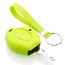 Housse de Protection clé compatible avec Peugeot - Coque Cover Housse étui en Silicone - Citron vert
