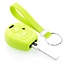 Capa para chave do carro compatível com VW - Capa Protetora de Chave Remota de Silicone - Tampa Remota FOB - Verde lima