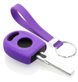 TBU car Volkswagen Capa Silicone Chave do carro - Capa protetora - Tampa remota FOB - Roxo