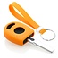 Funda Carcasa llave compatible con VW - Funda de Silicona - Cover de Llave Coche - Naranja