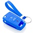 TBU car Cover chiavi auto compatibile con VW - Copertura protettiva - Custodia Protettiva in Silicone - Blu