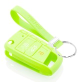 TBU car Volkswagen Capa Silicone Chave do carro - Capa protetora - Tampa remota FOB - Fosforescent