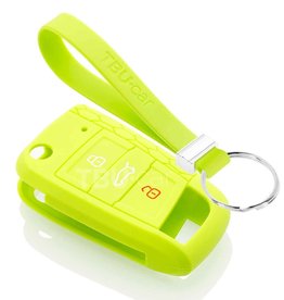 TBU car Volkswagen Capa Silicone Chave - Verde lima