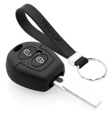 TBU car TBU car Cover chiavi auto compatibile con Skoda - Copertura protettiva - Custodia Protettiva in Silicone - Nero