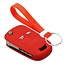 Funda Carcasa llave compatible con Vauxhall - Funda de Silicona - Cover de Llave Coche - Rojo
