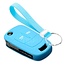 Capa para chave do carro compatível com Vauxhall - Capa Protetora de Chave Remota de Silicone - Tampa Remota FOB - Azul claro
