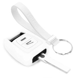 TBU car Vauxhall Funda Carcasa llave - Blanco