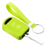 TBU car TBU car Funda Carcasa llave compatible con Vauxhall - Funda de Silicona - Cover de Llave Coche - Verde lima