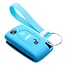 Capa para chave do carro compatível com Lancia - Capa Protetora de Chave Remota de Silicone - Tampa Remota FOB - Azul claro