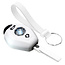 Cover chiavi auto compatibile con BMW - Copertura protettiva - Custodia Protettiva in Silicone - Bianco