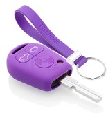TBU car TBU car Car key cover compatible with BMW - Silicone Protective Remote Key Shell - FOB Case Cover - Purple