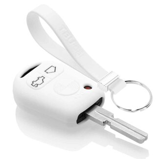 TBU car® BMW Funda Carcasa llave - Blanco