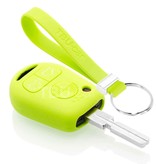 TBU car TBU car Sleutel cover compatibel met BMW - Silicone sleutelhoesje - beschermhoesje autosleutel - Lime groen