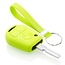 Capa para chave do carro compatível com BMW - Capa Protetora de Chave Remota de Silicone - Tampa Remota FOB - Verde lima
