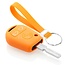 Cover chiavi auto compatibile con BMW - Copertura protettiva - Custodia Protettiva in Silicone - Arancione