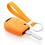 Funda Carcasa llave compatible con BMW - Funda de Silicona - Cover de Llave Coche - Naranja