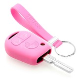 TBU car BMW Capa Silicone Chave do carro - Capa protetora - Tampa remota FOB - Rosa