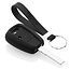 Funda Carcasa llave compatible con Fiat - Funda de Silicona - Cover de Llave Coche - Negro