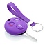 Funda Carcasa llave compatible con Smart - Funda de Silicona - Cover de Llave Coche - Violeta