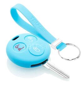 TBU car Smart Funda Carcasa llave - Azul claro