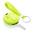 Capa para chave do carro compatível com Smart - Capa Protetora de Chave Remota de Silicone - Tampa Remota FOB - Verde lima