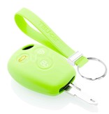 TBU car TBU car Car key cover compatible with Smart - Silicone Protective Remote Key Shell - FOB Case Cover - Glow in the Dark