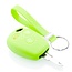 Capa para chave do carro compatível com Smart - Capa Protetora de Chave Remota de Silicone - Tampa Remota FOB - Fosforescente