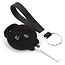 Funda Carcasa llave compatible con Smart - Funda de Silicona - Cover de Llave Coche - Negro