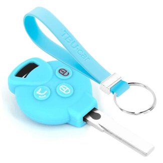 TBU car® Smart Car key cover - Light blue