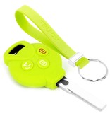 TBU car Smart Capa Silicone Chave do carro - Capa protetora - Tampa remota FOB - Verde lima