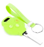 TBU car TBU car Funda Carcasa llave compatible con Smart - Funda de Silicona - Cover de Llave Coche - Glow in the Dark