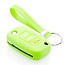 Capa para chave do carro compatível com Smart - Capa Protetora de Chave Remota de Silicone - Tampa Remota FOB - Fosforescente